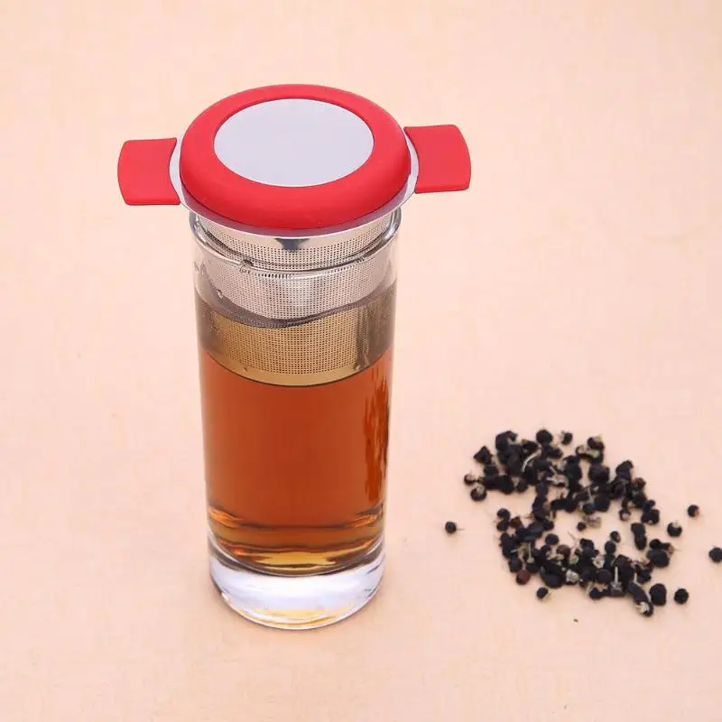 Stainless Steel Reusable Tea Infuser Basket Fine Mesh Tea Strainer With Handles Lid Tea and Coffee Filters for Loose Tea Leaf
Stainless Steel Reusable Tea Infuser Basket Fine Mesh Tea Strainer With Handles Lid Tea and Coffee Filters for Loose Tea Leaf