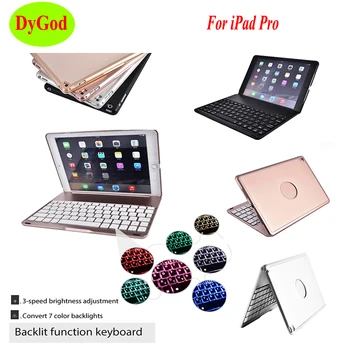 DyGod Wireless Bluetooth Keyboard Case For iPad Pro Tablet Protective Case 9.7inch Colorful Backlight Tablet Holder Flip Design
DyGod Wireless Bluetooth Keyboard Case For iPad Pro Tablet Protective Case 9.7inch Colorful Backlight Tablet Holder Flip Design