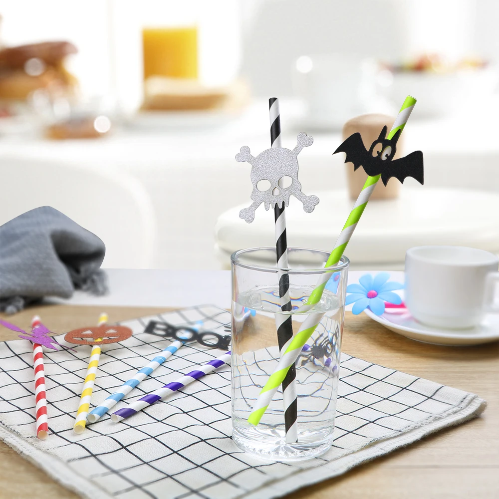 10pcs/set Straws Creative Drinking Paper Straw Halloween Christmas Party Event Supplies Decoration Gift Bar Accessories
10pcs/set Straws Creative Drinking Paper Straw Halloween Christmas Party Event Supplies Decoration Gift Bar Accessories