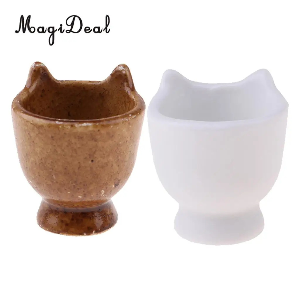 1/12 Scale Ceramic Flower Pots Lovely Cat Ears Shape Flowerpot Cup Miniatures Dollhouse Outdoor Garden Decoration
1/12 Scale Ceramic Flower Pots Lovely Cat Ears Shape Flowerpot Cup Miniatures Dollhouse Outdoor Garden Decoration