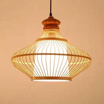 Chinese Pastoral Dining Room Pendant Lights Led Handmade Bamboo Hanging Lamp Living Room Corridor Balcony Bar Indoor Lighting
Chinese Pastoral Dining Room Pendant Lights Led Handmade Bamboo Hanging Lamp Living Room Corridor Balcony Bar Indoor Lighting