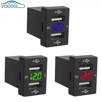 Universal Dual USB Charger 2 Port 5V Fast Charging Power Socket Adapter with Cable Voltmeter for Phone USB Charging
Universal Dual USB Charger 2 Port 5V Fast Charging Power Socket Adapter with Cable Voltmeter for Phone USB Charging