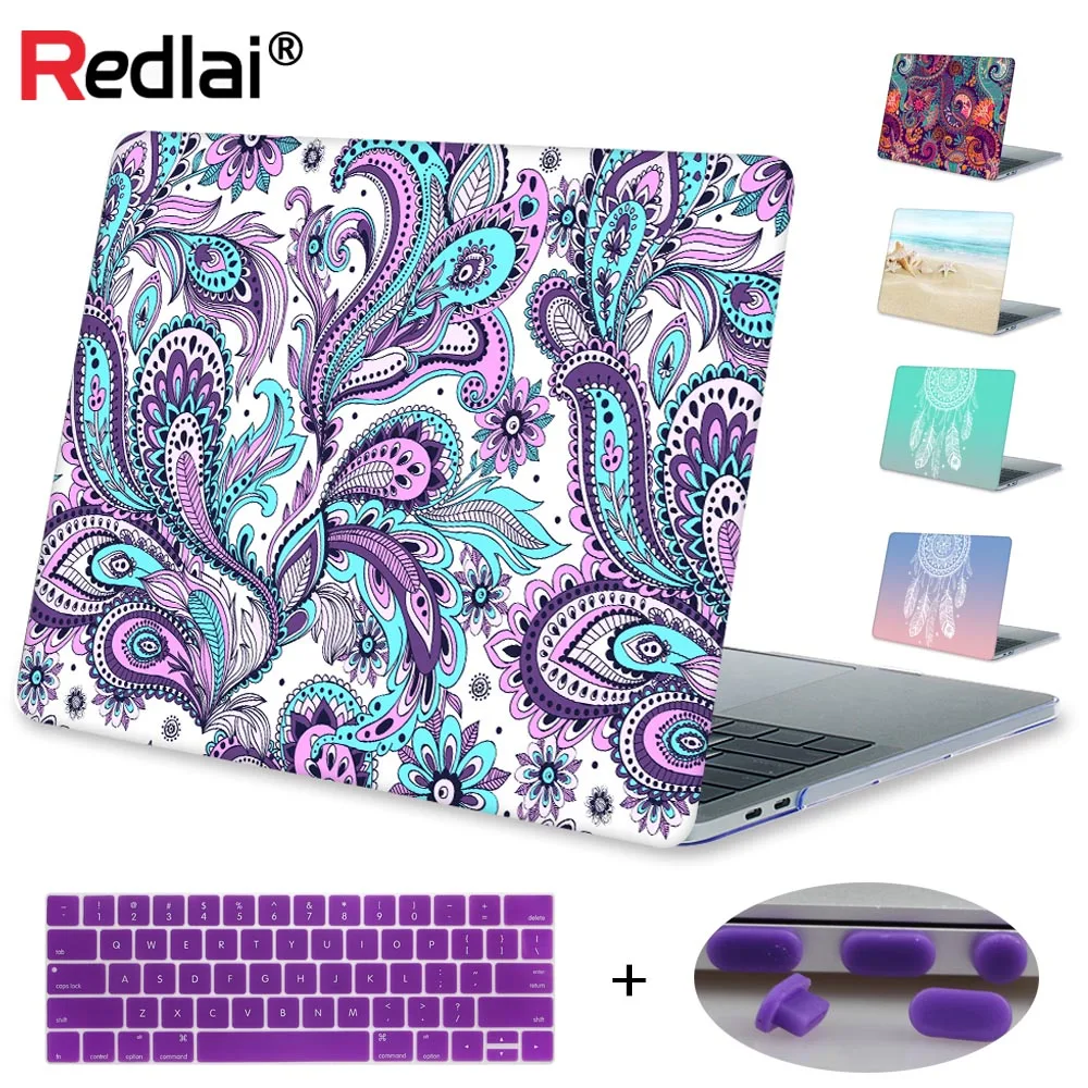 Redlai For Macbook Pro 13 15 with Touch bar 2016 & 2017 A1706 Paisley Print Plastic Hard case For Macbook Air Pro 11 13 inch
Redlai For Macbook Pro 13 15 with Touch bar 2016 & 2017 A1706 Paisley Print Plastic Hard case For Macbook Air Pro 11 13 inch