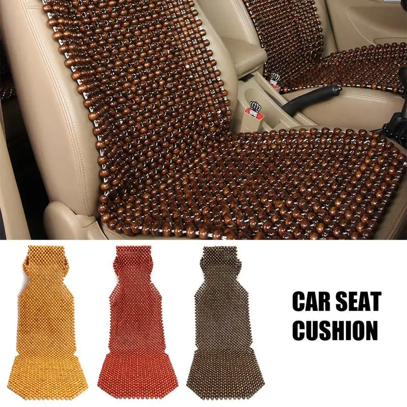 45x130cm Auto Car Cushion Chair Cover Summer Cool Wood Wooden Bead Seat Cover Massage Seat Cushion Car Accessories
45x130cm Auto Car Cushion Chair Cover Summer Cool Wood Wooden Bead Seat Cover Massage Seat Cushion Car Accessories