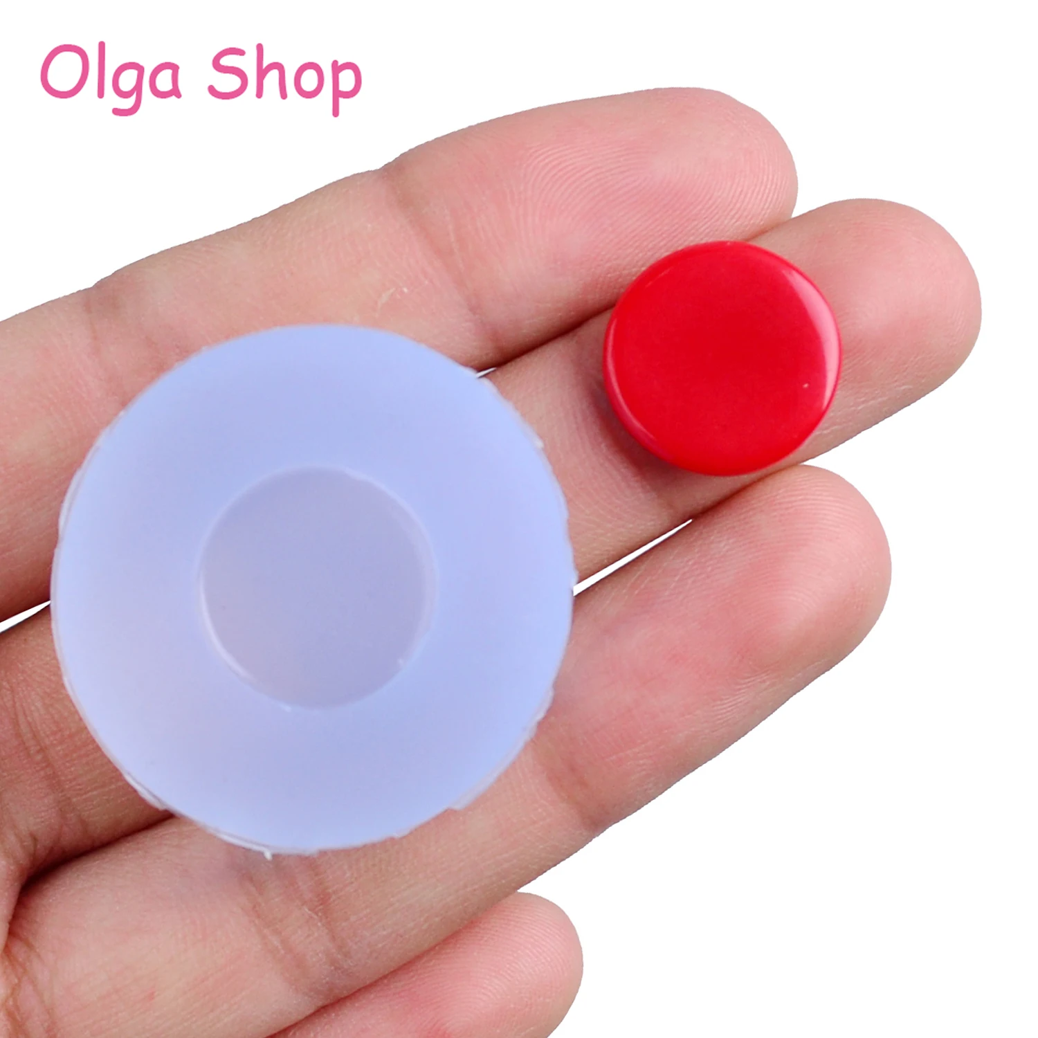 BYL237 Round Cabochon Silicone Mold - Miniature Food Candy Chocolate Resin Jewelry Making Pendant Earring Charm Necklace Mold
BYL237 Round Cabochon Silicone Mold - Miniature Food Candy Chocolate Resin Jewelry Making Pendant Earring Charm Necklace Mold