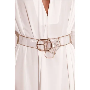 Fashion Summer Fashion Transparent Pvc Women Belt Buckle Strap Waist Belt 2018 New Waistband Accessories Ceinture Femme
Fashion Summer Fashion Transparent Pvc Women Belt Buckle Strap Waist Belt 2018 New Waistband Accessories Ceinture Femme