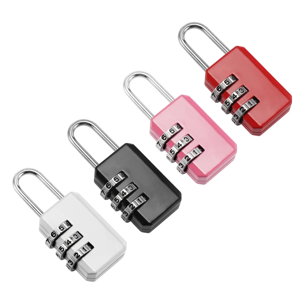 Travel padlock anti-theft backpack small padlock Resettable 3 Digit Combination Suitcase Password Code Lock Padlock
Travel padlock anti-theft backpack small padlock Resettable 3 Digit Combination Suitcase Password Code Lock Padlock