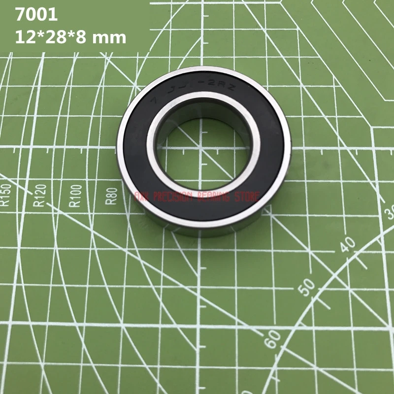 

2023 Time-limited Axk 1pcs 7001 7001ac 2rz P4 12*28*8 Mm Sealed Angular Contact Bearings Engraving Machine Speed Spindle Cnc