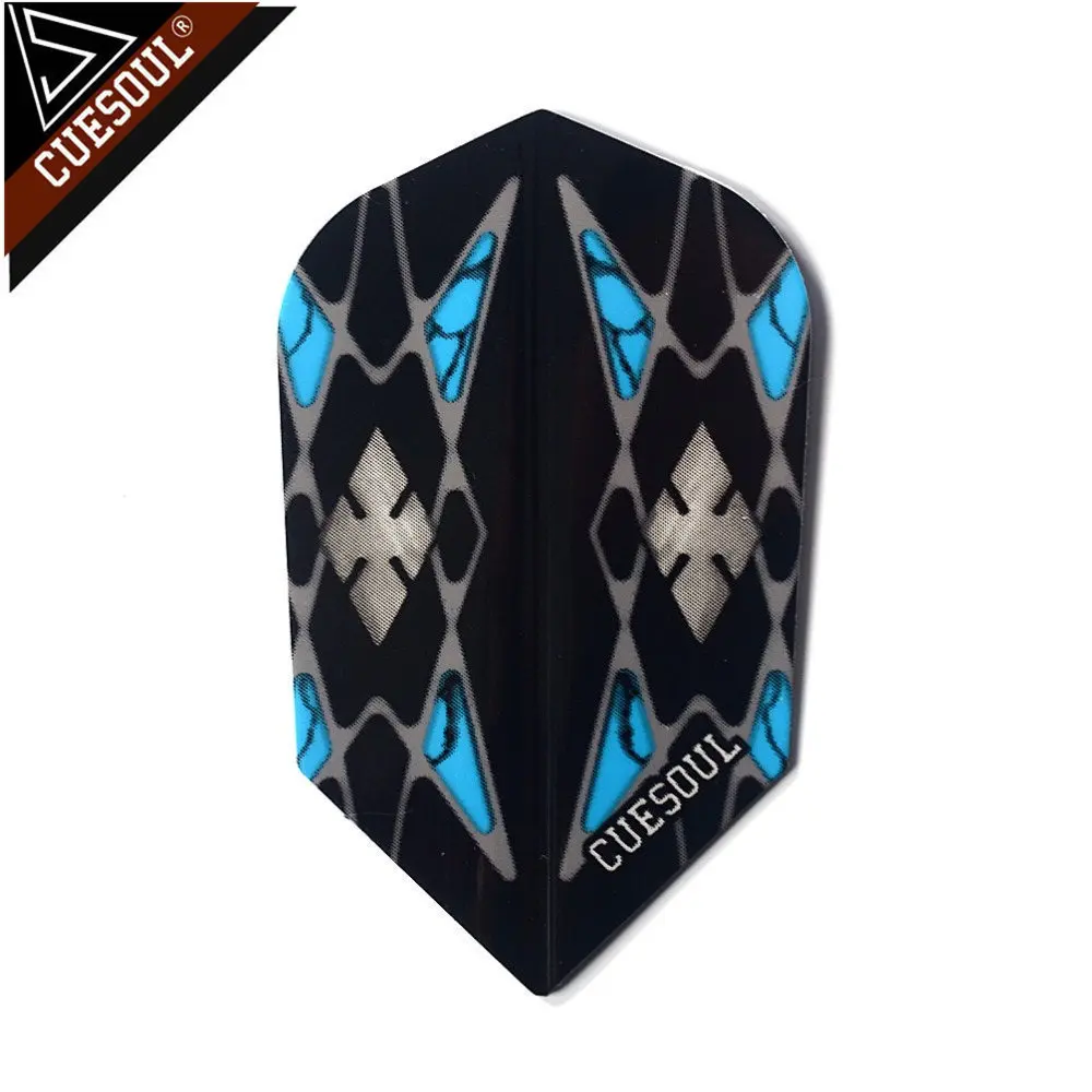 CUESOUL 9pcs Professional Dart Flights Dart Tails Wings Cool Blue Pattern With Very High Quality
CUESOUL 9pcs Professional Dart Flights Dart Tails Wings Cool Blue Pattern With Very High Quality