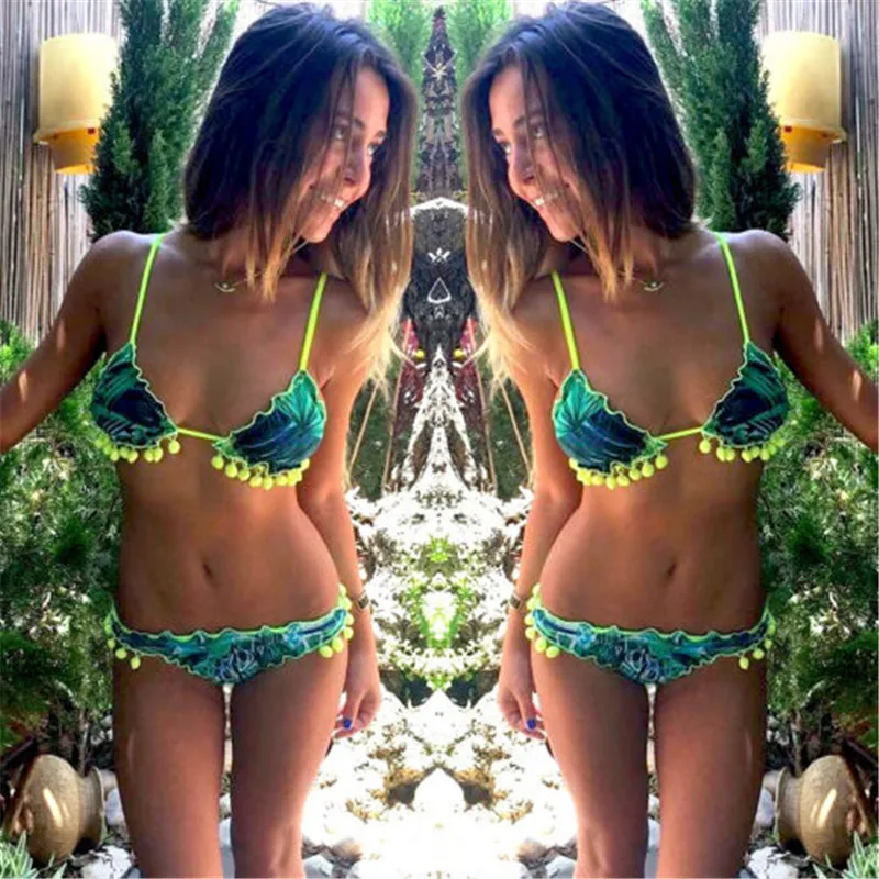 2018 New Sexy Women's Bikini Set Push-Up Print Bandge Padded Swimwear Swimsuit Bathing Suit Beachwear
2018 New Sexy Women's Bikini Set Push-Up Print Bandge Padded Swimwear Swimsuit Bathing Suit Beachwear