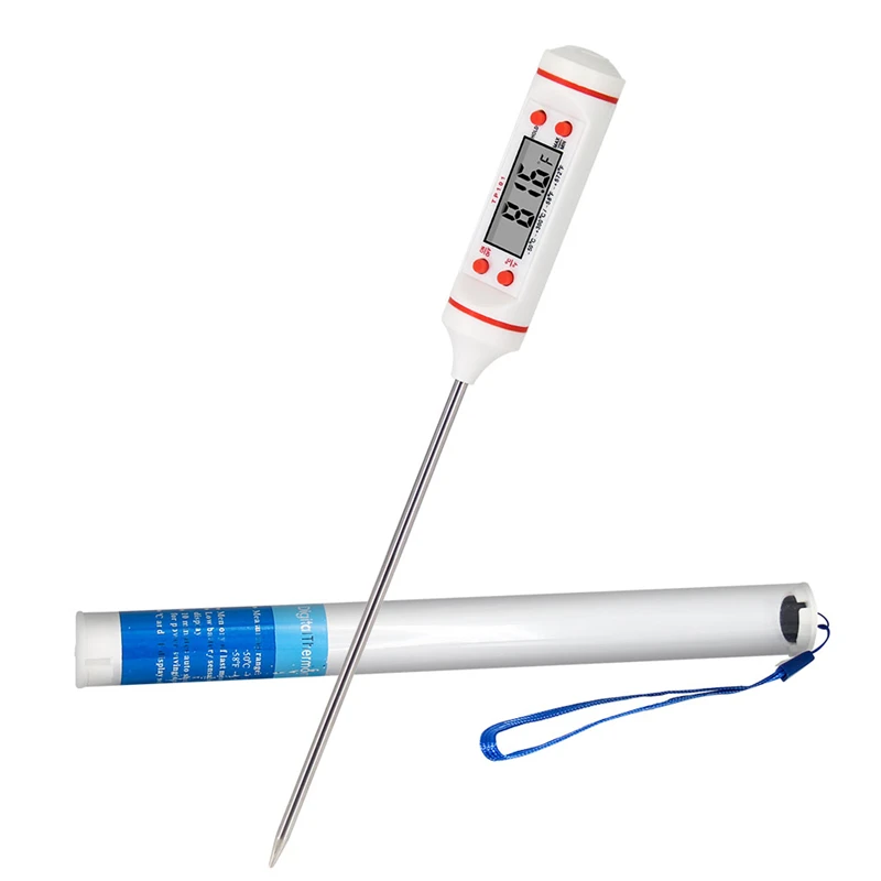 Electronic Digital Thermometer Instruments Hydrometer Meat Food Probe Kitchen Cooking Weather Station Temperature Sensor
Electronic Digital Thermometer Instruments Hydrometer Meat Food Probe Kitchen Cooking Weather Station Temperature Sensor