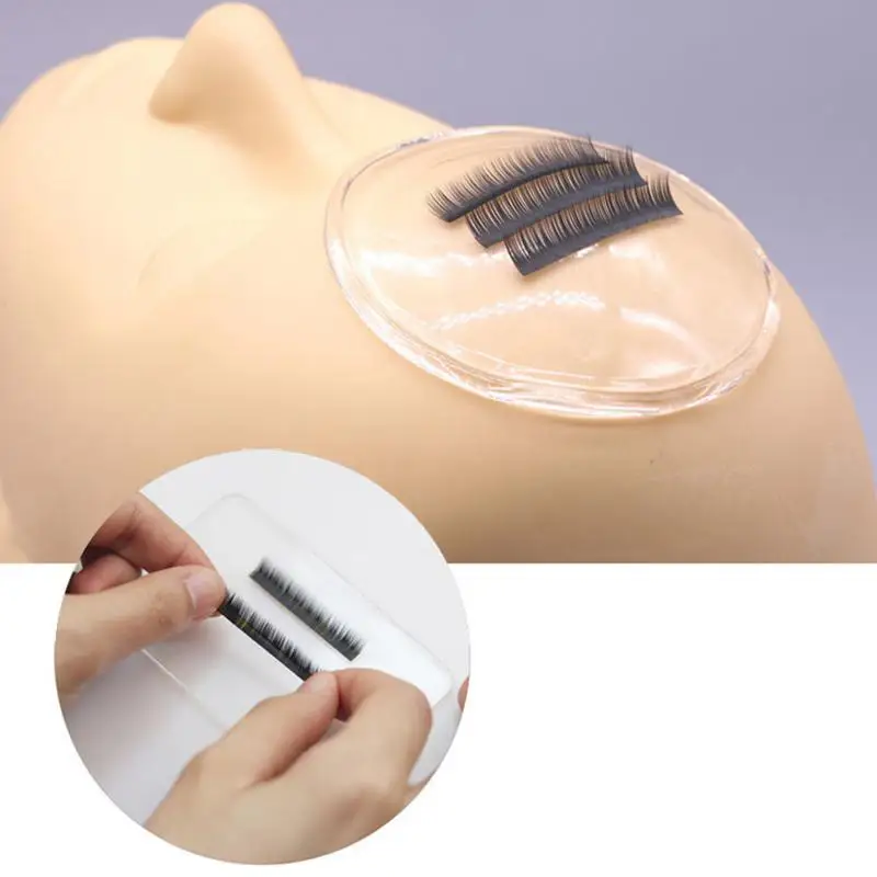 2pcs Round Rectangle Transparent Flexible Silicone Lash Extension Stand Holder For Pallet Eyelash Pad Makeup Tool
2pcs Round Rectangle Transparent Flexible Silicone Lash Extension Stand Holder For Pallet Eyelash Pad Makeup Tool