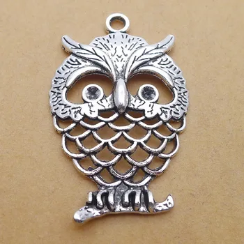 20pcs Exquisite hollow big owl Popular in Europe America charms pendants 35*55mm Antique silver Handmade accessories Jewelry
20pcs Exquisite hollow big owl Popular in Europe America charms pendants 35*55mm Antique silver Handmade accessories Jewelry