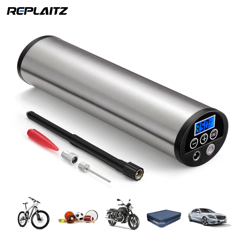 Mini Digital Car Inflatable Pump 3 Powered Inflator with Tyre Pressure Gauge and LED Light Function Back Light LCD 150 psi
Mini Digital Car Inflatable Pump 3 Powered Inflator with Tyre Pressure Gauge and LED Light Function Back Light LCD 150 psi