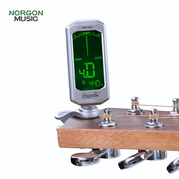 Cherub WST-525 Clip-On Tuner Bass Violin Ukulele LCD Display String Instruments Dual-axis Rotation for Chromatic Guitar Bass
Cherub WST-525 Clip-On Tuner Bass Violin Ukulele LCD Display String Instruments Dual-axis Rotation for Chromatic Guitar Bass