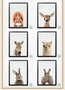 Nordic Modern Simple Character Lovely Animal Rabbit Poster Living Room Frameless Decorative Painting Squirrel Zebra Deer Canvas
Nordic Modern Simple Character Lovely Animal Rabbit Poster Living Room Frameless Decorative Painting Squirrel Zebra Deer Canvas