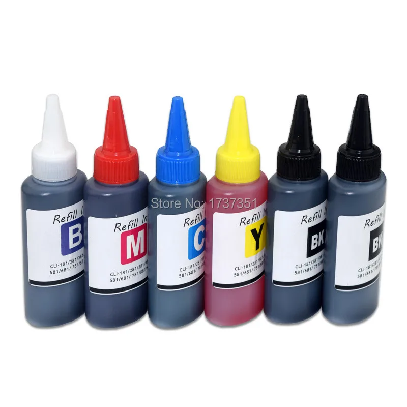 PGI-480 CLI-481 Printing Dye Pigment Ink Refill Kit for Canon PIXMA TS6140 TS8140 TS9140 TR7540 TR8540 Printer 100ml / PC
PGI-480 CLI-481 Printing Dye Pigment Ink Refill Kit for Canon PIXMA TS6140 TS8140 TS9140 TR7540 TR8540 Printer 100ml / PC