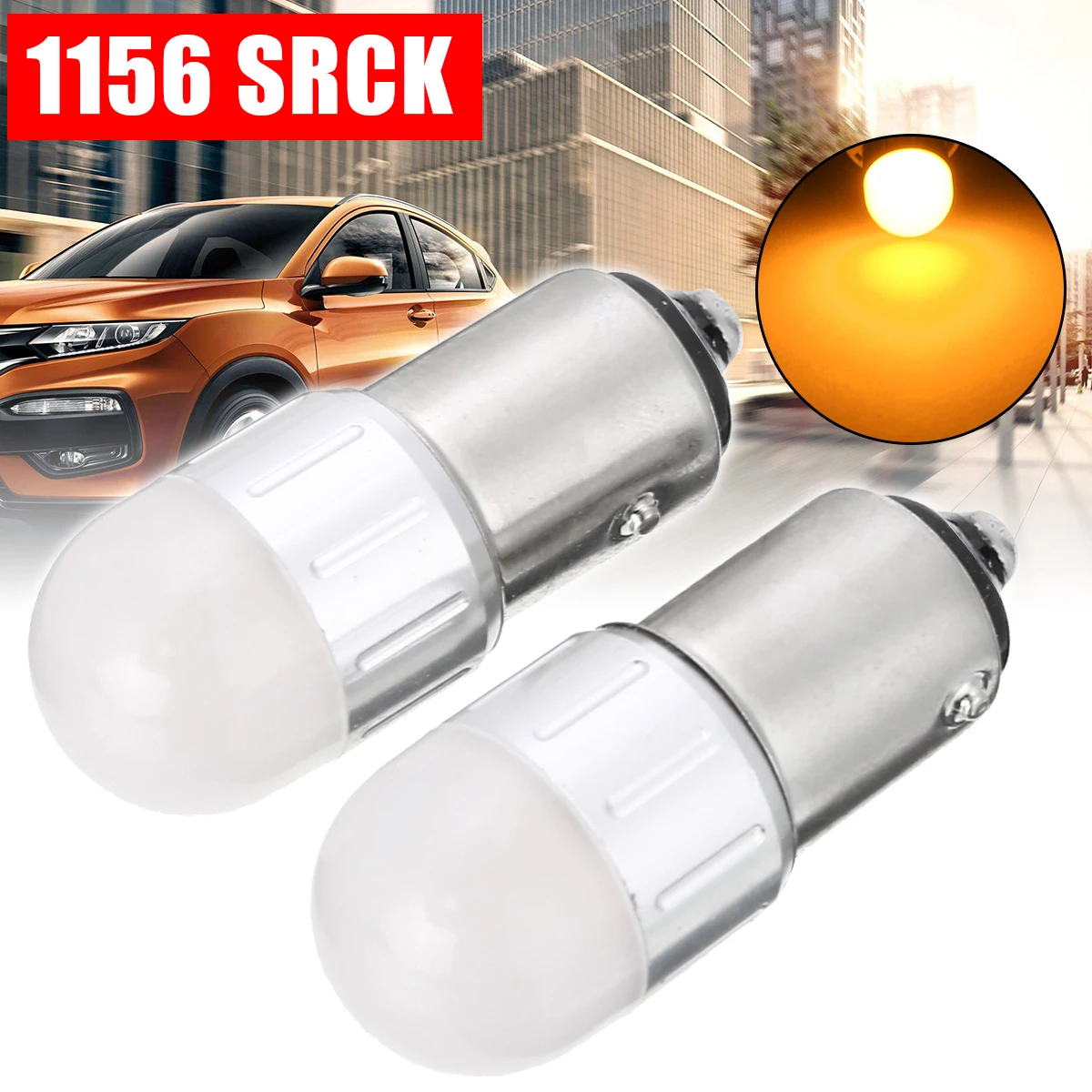New Pair 1156 P21/5W BAY15S SRCK Socket Light Bulb 10w 900lm Car Backup Reverse Brake Turn Signal Lamp
New Pair 1156 P21/5W BAY15S SRCK Socket Light Bulb 10w 900lm Car Backup Reverse Brake Turn Signal Lamp