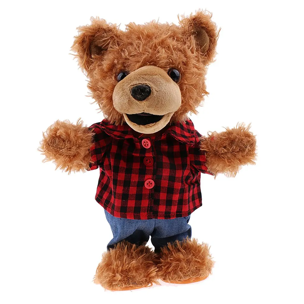 Electronic Teddy Bear Plush Doll Singing Dancing Toy Early Learning Educational Toys Birthday Gift for Children Toddler Kids
Electronic Teddy Bear Plush Doll Singing Dancing Toy Early Learning Educational Toys Birthday Gift for Children Toddler Kids