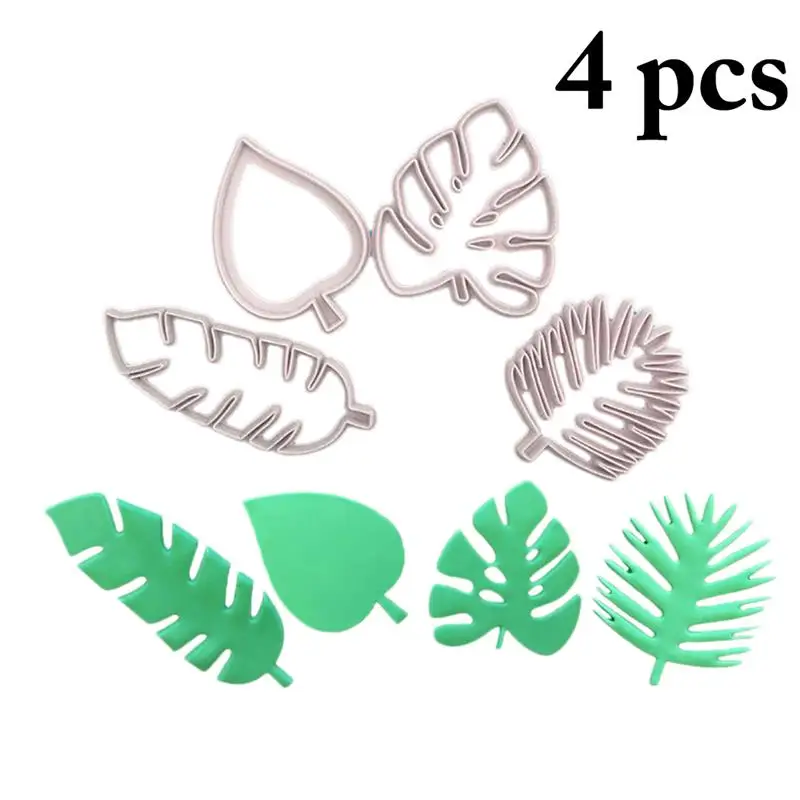 4PCS Fondant Cutter Multi-Purpose Leaves Cookie Cutter Fondant Embossing Tool Tropical Leaf Mold Baking Tool Home Kitchen Tools
4PCS Fondant Cutter Multi-Purpose Leaves Cookie Cutter Fondant Embossing Tool Tropical Leaf Mold Baking Tool Home Kitchen Tools