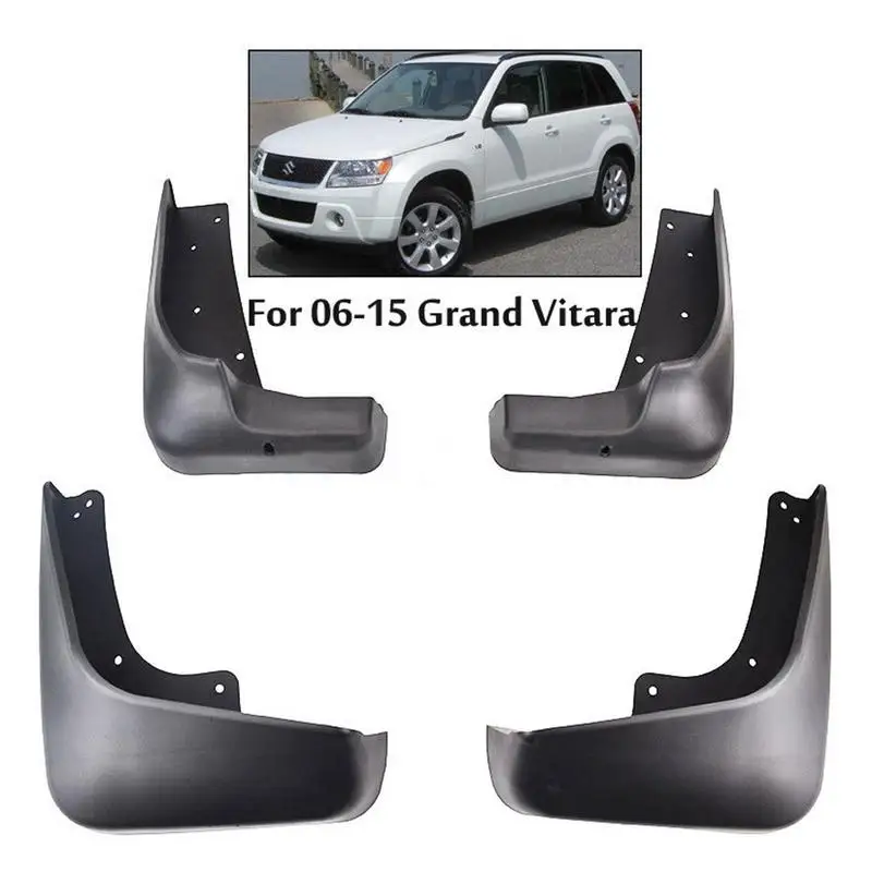 Professional 4 PCS /Set Splash Guard Mud Guards Flaps FOR 2006-2015 SUZUKI GRAND VITARA ESCUDO Car Fender 
Professional 4 PCS /Set Splash Guard Mud Guards Flaps FOR 2006-2015 SUZUKI GRAND VITARA ESCUDO Car Fender