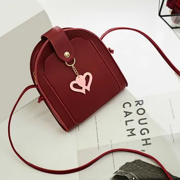 Fashion Red Shoulder Bag Women Double Heart Crossbody Bag Grils PU leather Mini Handbag
Fashion Red Shoulder Bag Women Double Heart Crossbody Bag Grils PU leather Mini Handbag