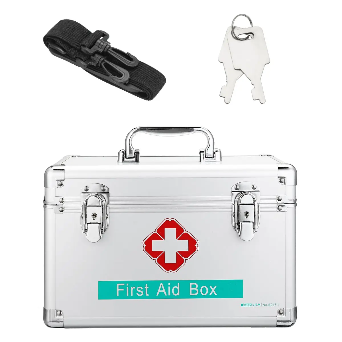 Lockable First Aid Case Durable Aluminum Frame Medicine Storage Container Box for Home Travel Workplace Household Medical 12Inch
Lockable First Aid Case Durable Aluminum Frame Medicine Storage Container Box for Home Travel Workplace Household Medical 12Inch