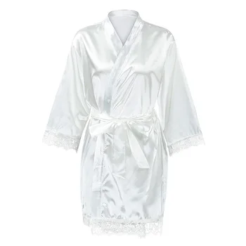 Women Silk Nightwear Chemise Nightgown Lace Splice V Neck Sexy Sleeping Dress Lingerie Night Wear Nighty Sexy Sleepwear
Women Silk Nightwear Chemise Nightgown Lace Splice V Neck Sexy Sleeping Dress Lingerie Night Wear Nighty Sexy Sleepwear
