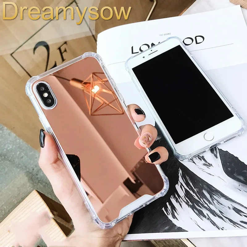 Soft TPU Mirror Case For Samsung Glalaxy S10 S8 S9 Plus S10E Note 9 8 Case For iphone 7 8 6S 6 plus X XR XS Max Shockproof Cover
Soft TPU Mirror Case For Samsung Glalaxy S10 S8 S9 Plus S10E Note 9 8 Case For iphone 7 8 6S 6 plus X XR XS Max Shockproof Cover