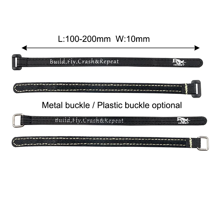 4Pcs RJXHOBBY 10mm Non-Slip Silicone Metal Plastic Buckle Battery Strap for RC Racing Drone lipo Battery
4Pcs RJXHOBBY 10mm Non-Slip Silicone Metal Plastic Buckle Battery Strap for RC Racing Drone lipo Battery