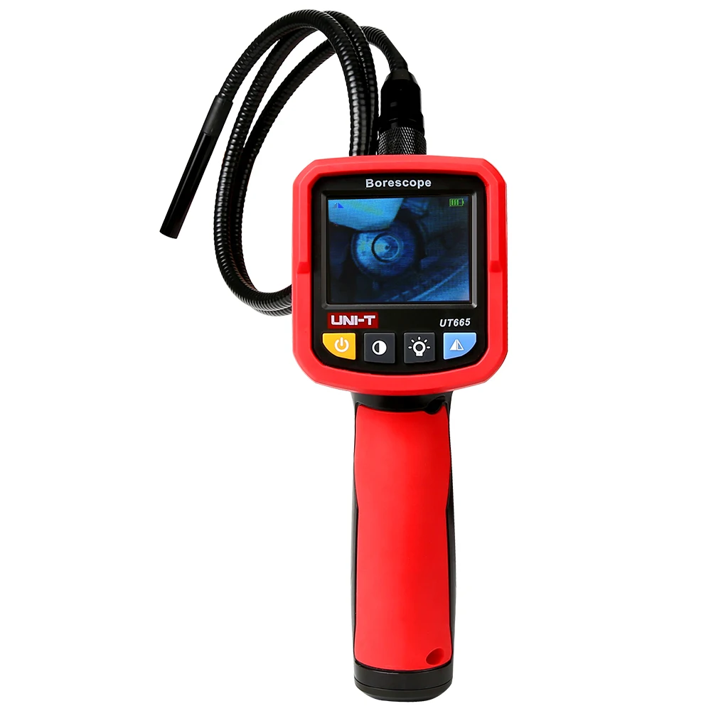 UT665 Industrial Borescope Professional Endoscope Vehicle Maintenance Inspection Pipeline Detector with Waterproof Snake Camera
UT665 Industrial Borescope Professional Endoscope Vehicle Maintenance Inspection Pipeline Detector with Waterproof Snake Camera