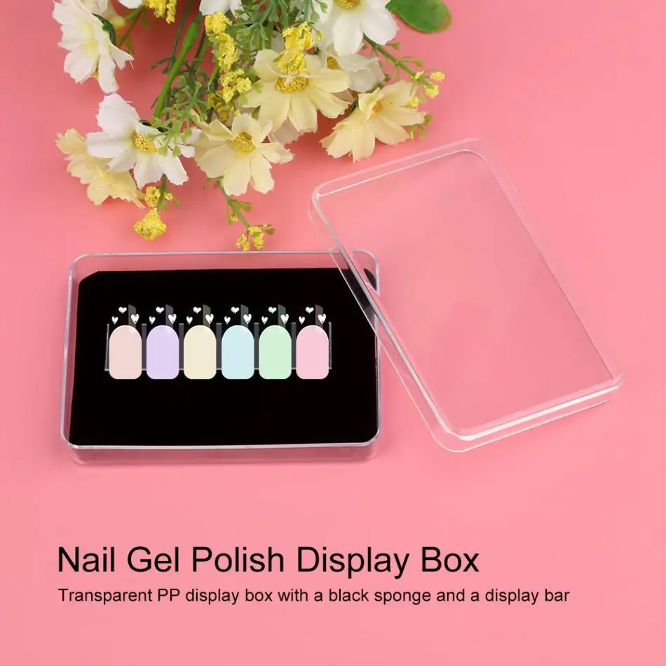 Nail Polish Color Display Box Nail Art Showing Color Chart False Nail Display Storage Box Container Manicure Salon Tool
Nail Polish Color Display Box Nail Art Showing Color Chart False Nail Display Storage Box Container Manicure Salon Tool