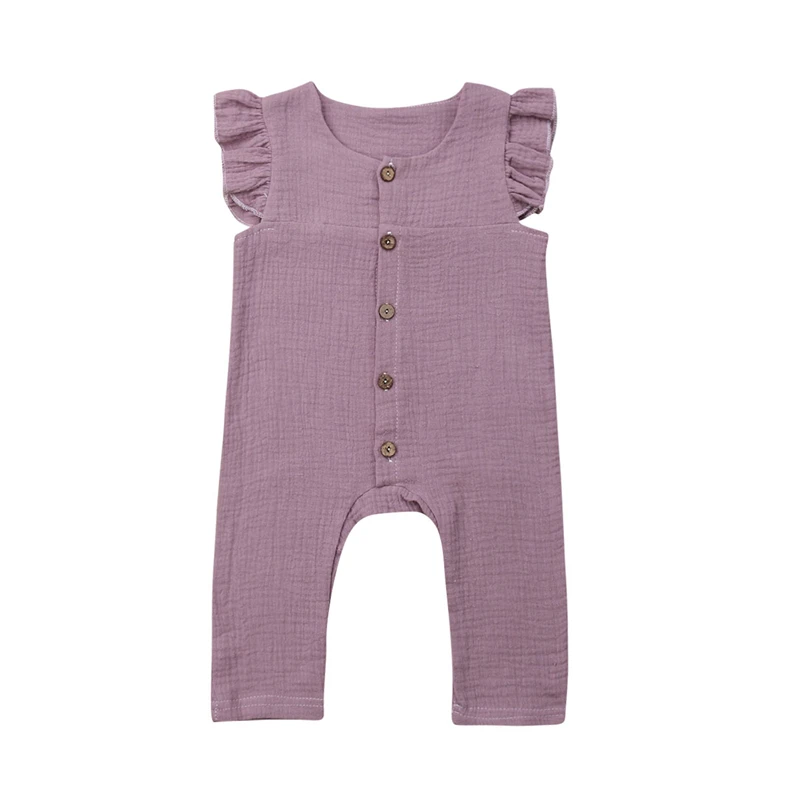 CANIS 2019 New Newborn Baby Girl Ruffled Solid Color Sleeveless Backless Romper Jumpsuit Outfit Sunsuit Ruffle Clothing
CANIS 2019 New Newborn Baby Girl Ruffled Solid Color Sleeveless Backless Romper Jumpsuit Outfit Sunsuit Ruffle Clothing