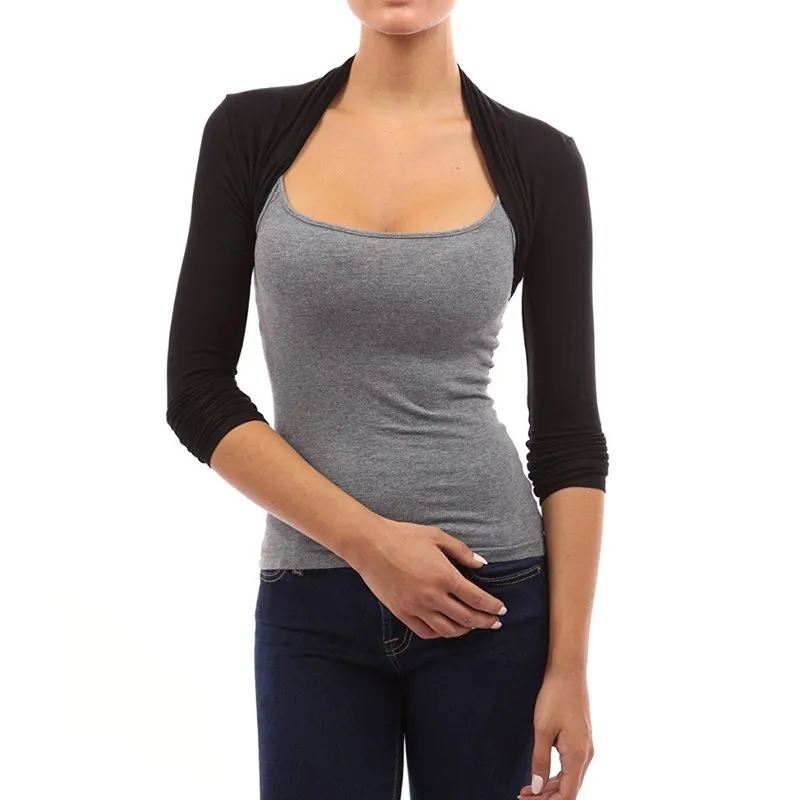 Autumn Women's Shrug Short Cardigan Tops Casual Fashion Long Sleeve Sweaters Stretchy Slim Open Stitch Cardigans Shrugs 2579
Autumn Women's Shrug Short Cardigan Tops Casual Fashion Long Sleeve Sweaters Stretchy Slim Open Stitch Cardigans Shrugs 2579