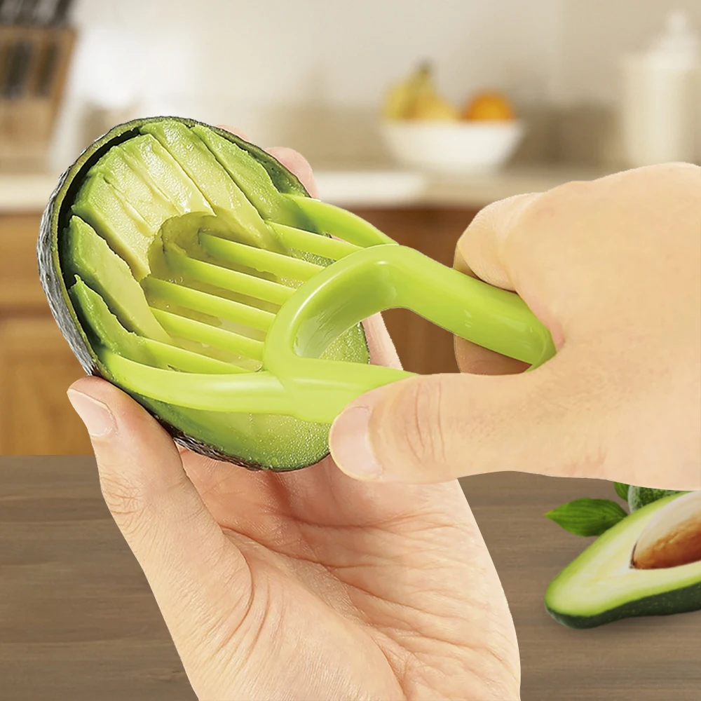 Multi-function Kitchen Tools Pulp Separator Avocado Slicer Kitchen Accessories 3 in 1 Fruit Cutter
Multi-function Kitchen Tools Pulp Separator Avocado Slicer Kitchen Accessories 3 in 1 Fruit Cutter