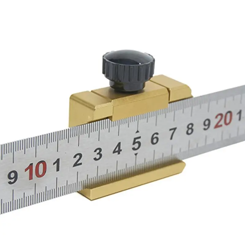 Universal Steel Ruler Locator Aluminum Alloy Positioning Block Woodworking Scribe Steel Ruler Fixed Block Woodworking Tool
Universal Steel Ruler Locator Aluminum Alloy Positioning Block Woodworking Scribe Steel Ruler Fixed Block Woodworking Tool