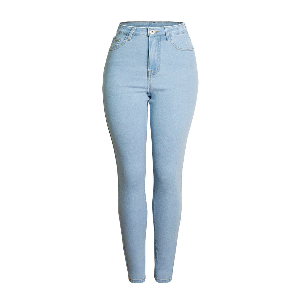 WQJGR High Waist Jeans Woman Light Blue Elastic Waist Boyfriend Plus Size Women Jeans Long Pencil Pants
WQJGR High Waist Jeans Woman Light Blue Elastic Waist Boyfriend Plus Size Women Jeans Long Pencil Pants