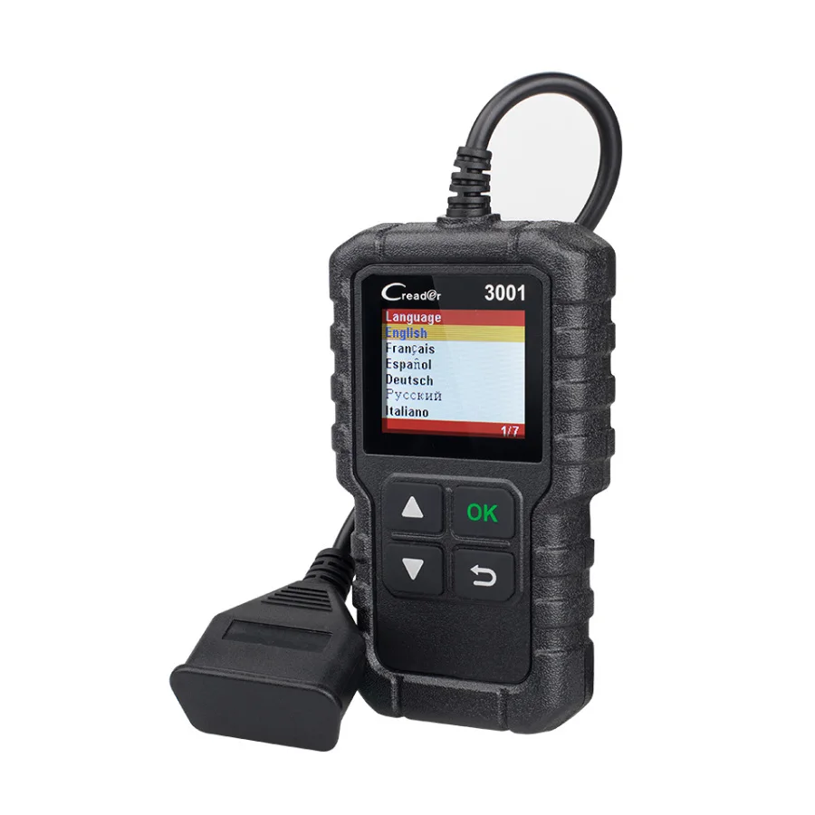 CARCHET Code reader Creader 3001 OBDII OBD2 Code Reader Support Full OBD2 EOBD function CR3001 Auto Scanner PK AD310 NL100ELM327
CARCHET Code reader Creader 3001 OBDII OBD2 Code Reader Support Full OBD2 EOBD function CR3001 Auto Scanner PK AD310 NL100ELM327