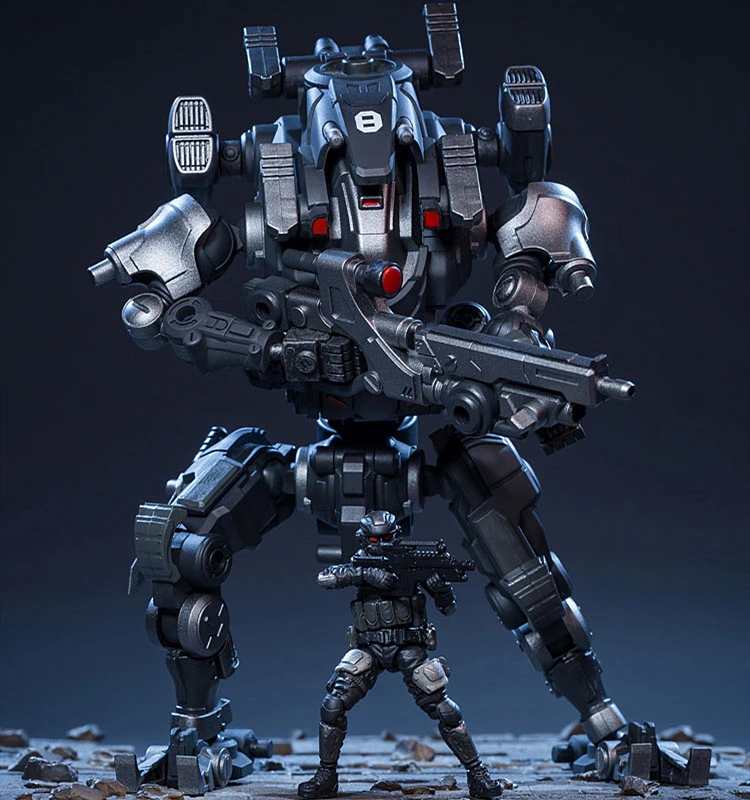 1/27 JOYTOY action figure robot finished anime movable set PVC Steel Grey for boys gift free shipping
1/27 JOYTOY action figure robot finished anime movable set PVC Steel Grey for boys gift free shipping