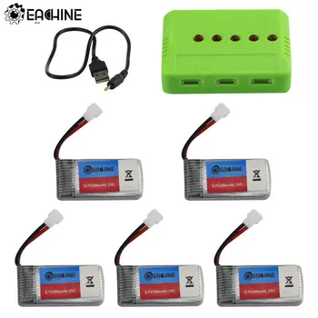 Eachine E016H RC Quadcopter Spare Parts 5Pcs 3.7V 350mAh Rechargeable Lipo Battery with 5-in-1 Charger USB Cable 
Eachine E016H RC Quadcopter Spare Parts 5Pcs 3.7V 350mAh Rechargeable Lipo Battery with 5-in-1 Charger USB Cable