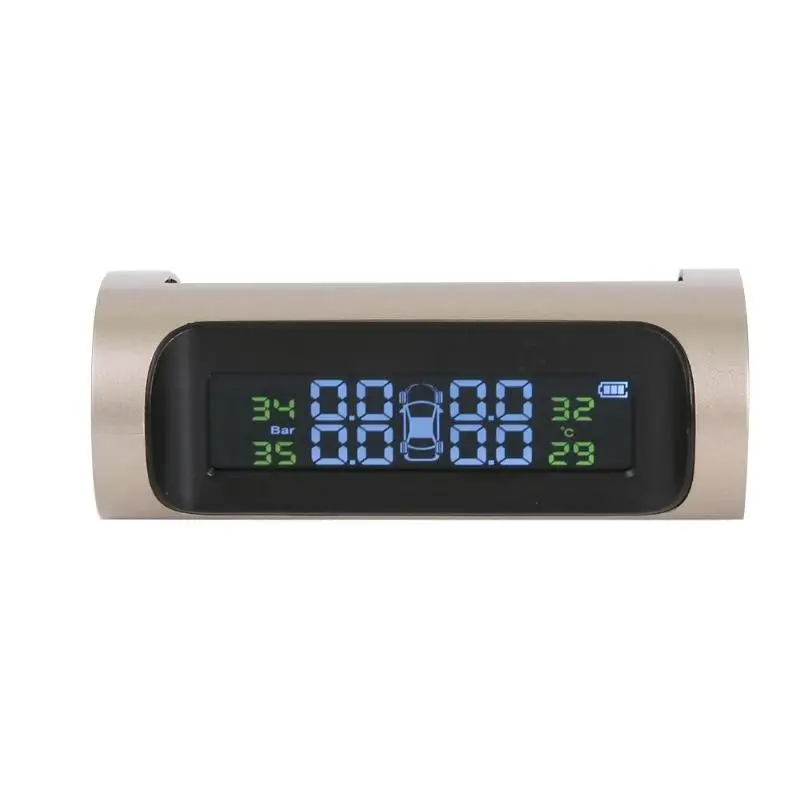Car Tire Pressure Alarm Monitor System Display Car Digital LCD Display Solar TPMS 4 Internal/External Sensor Temperature Warning
Car Tire Pressure Alarm Monitor System Display Car Digital LCD Display Solar TPMS 4 Internal/External Sensor Temperature Warning