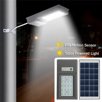 LED Solar Sensor Street Light with Pole Waterproof IP65 3 Modes Security Lighting for Street Garden Driveway Walkway
LED Solar Sensor Street Light with Pole Waterproof IP65 3 Modes Security Lighting for Street Garden Driveway Walkway