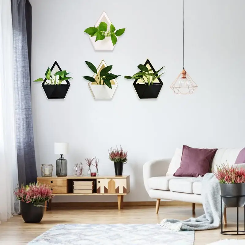 1 PC 3D Wall-type Flower Pots Acrylic Fibers Hanging Planter Vase Geometric Wall Flowerpot Decor Container For Succulent Plants
1 PC 3D Wall-type Flower Pots Acrylic Fibers Hanging Planter Vase Geometric Wall Flowerpot Decor Container For Succulent Plants