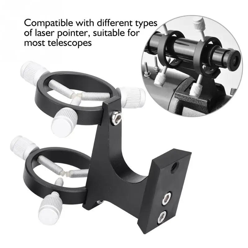 Aluminum Alloy Adjustable Laser Pointer Finder Scope Bracket for Astronomical Telescope A
Aluminum Alloy Adjustable Laser Pointer Finder Scope Bracket for Astronomical Telescope A