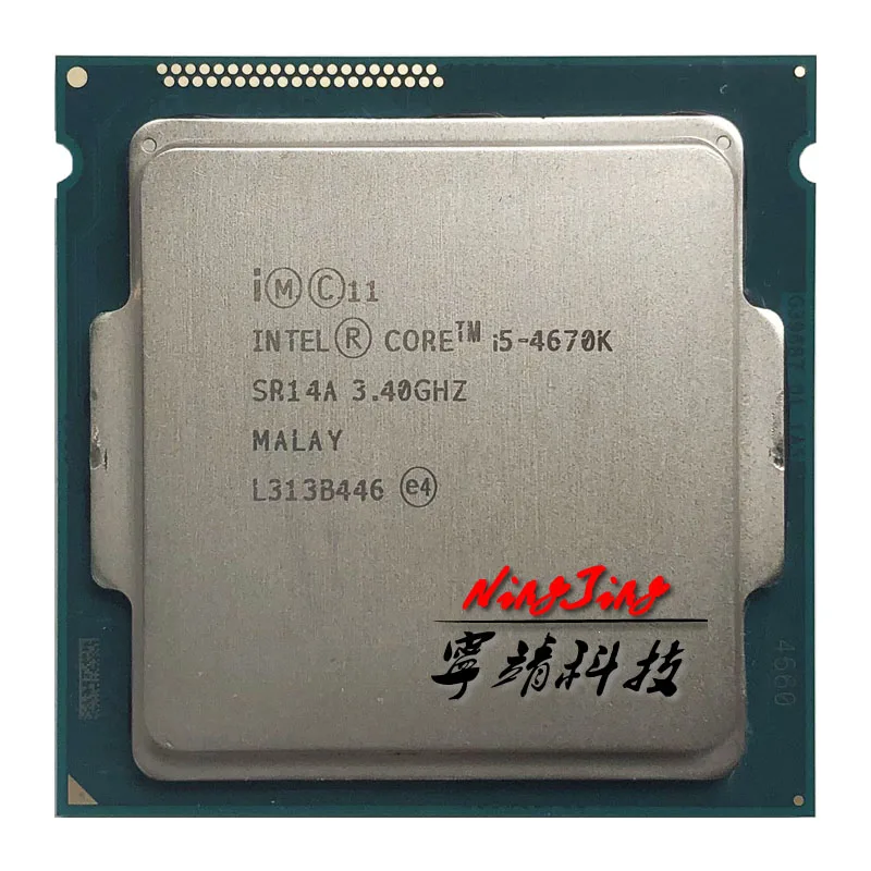 Intel Core i5-4670K i5 4670K I5 4670 K 3.4 GHz Quad-Core Quad-Thread 84W 6M CPU Processor LGA 1150
Intel Core i5-4670K i5 4670K I5 4670 K 3.4 GHz Quad-Core Quad-Thread 84W 6M CPU Processor LGA 1150