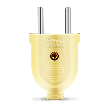 EU European Plug AC Electrical Power CEE 7/4 Rewireable Schuko Plug Male Socket Outlet Adaptor Adapter Extension Cord Connector
EU European Plug AC Electrical Power CEE 7/4 Rewireable Schuko Plug Male Socket Outlet Adaptor Adapter Extension Cord Connector