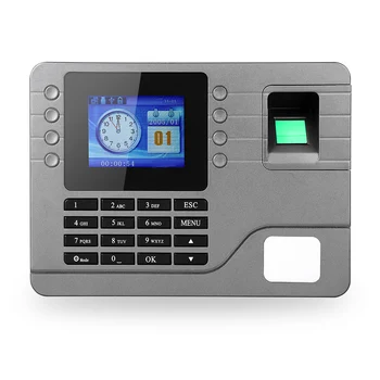 Biometric Fingerprint Password Attendance Machine Employee Checking-in Recorder 2.8 inch LCD Screen DC 9V Time Attendance Clock
Biometric Fingerprint Password Attendance Machine Employee Checking-in Recorder 2.8 inch LCD Screen DC 9V Time Attendance Clock