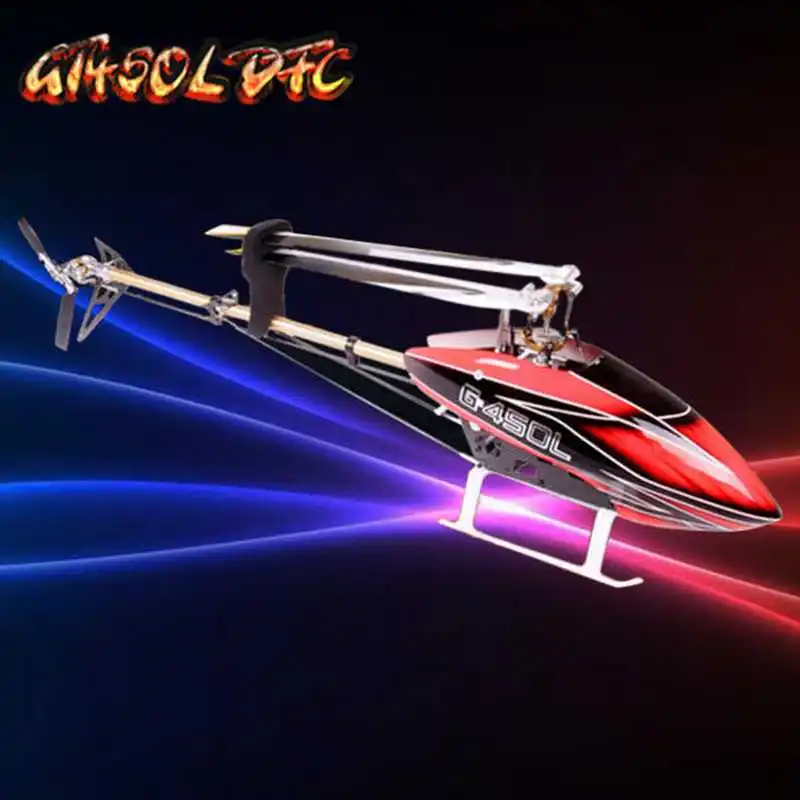 Upgrade High Power Gartt GT450L DFC 6CH 3D Torque Tube Version RC Helicopter Kit For Boy Gifts Outdoor Model Toys Hot Selling
Upgrade High Power Gartt GT450L DFC 6CH 3D Torque Tube Version RC Helicopter Kit For Boy Gifts Outdoor Model Toys Hot Selling