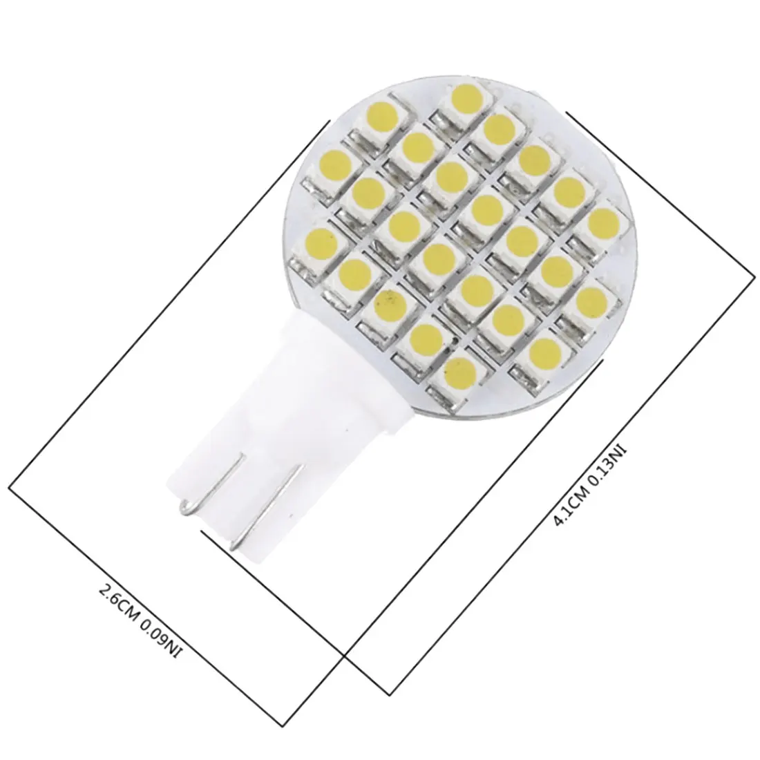 Reading Light Compartment Ligh Instrument Light Car LED Bulb Auto Parts Headlights 24SMD Round Width Lamp T10 DC12V 2.4W 6500K
Reading Light Compartment Ligh Instrument Light Car LED Bulb Auto Parts Headlights 24SMD Round Width Lamp T10 DC12V 2.4W 6500K