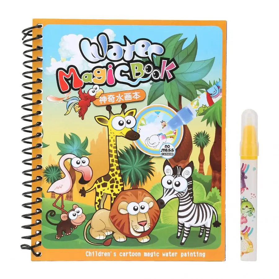 Montessori Coloring Book Doodle & Magic Painting Drawing Board For Kids Toys Magic Water Drawing Book Birthday Gift
Montessori Coloring Book Doodle & Magic Painting Drawing Board For Kids Toys Magic Water Drawing Book Birthday Gift